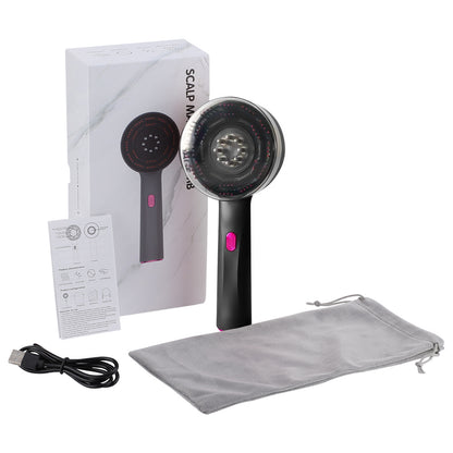 Brosse de Massage pour Capillaire avec Lumière Rouge